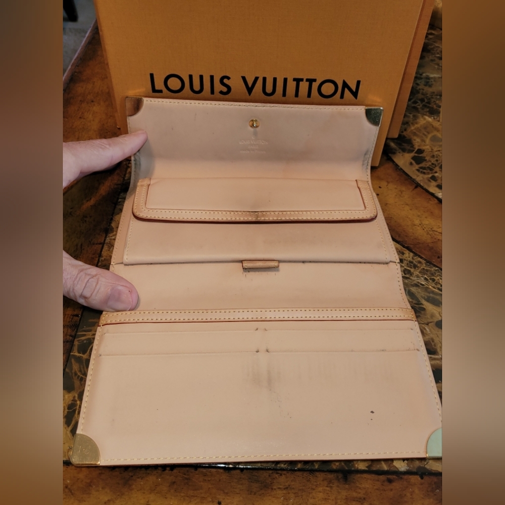 Louis Vuitton Murakami white multicolored international leather wallet - Picture 7 of 7